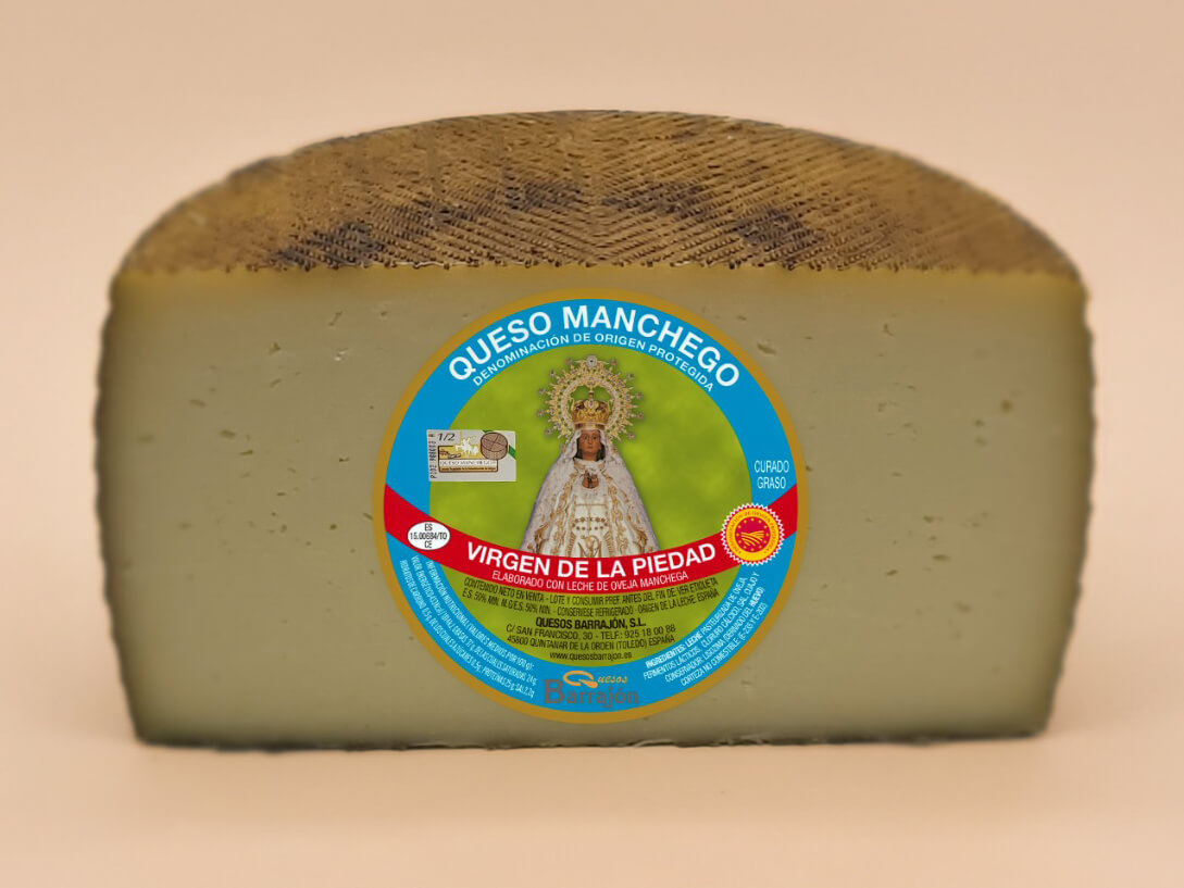 Queso Manchego Curado DO, Virgen de la Piedad 1.5KG