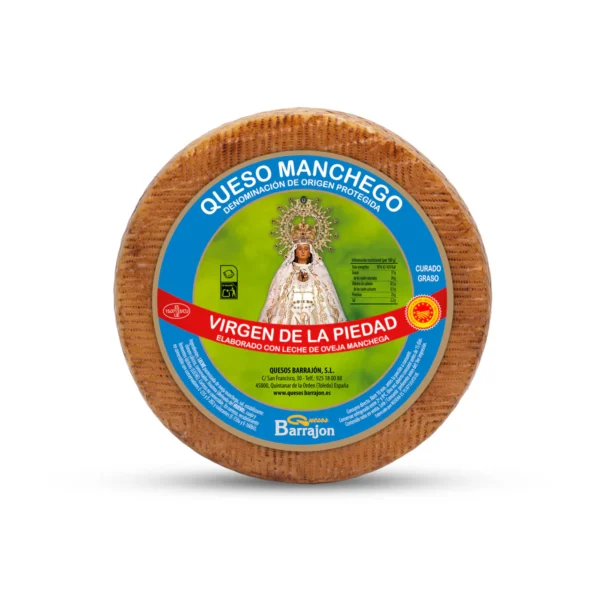 Queso Manchego Curado DOP, Virgen de la Piedad